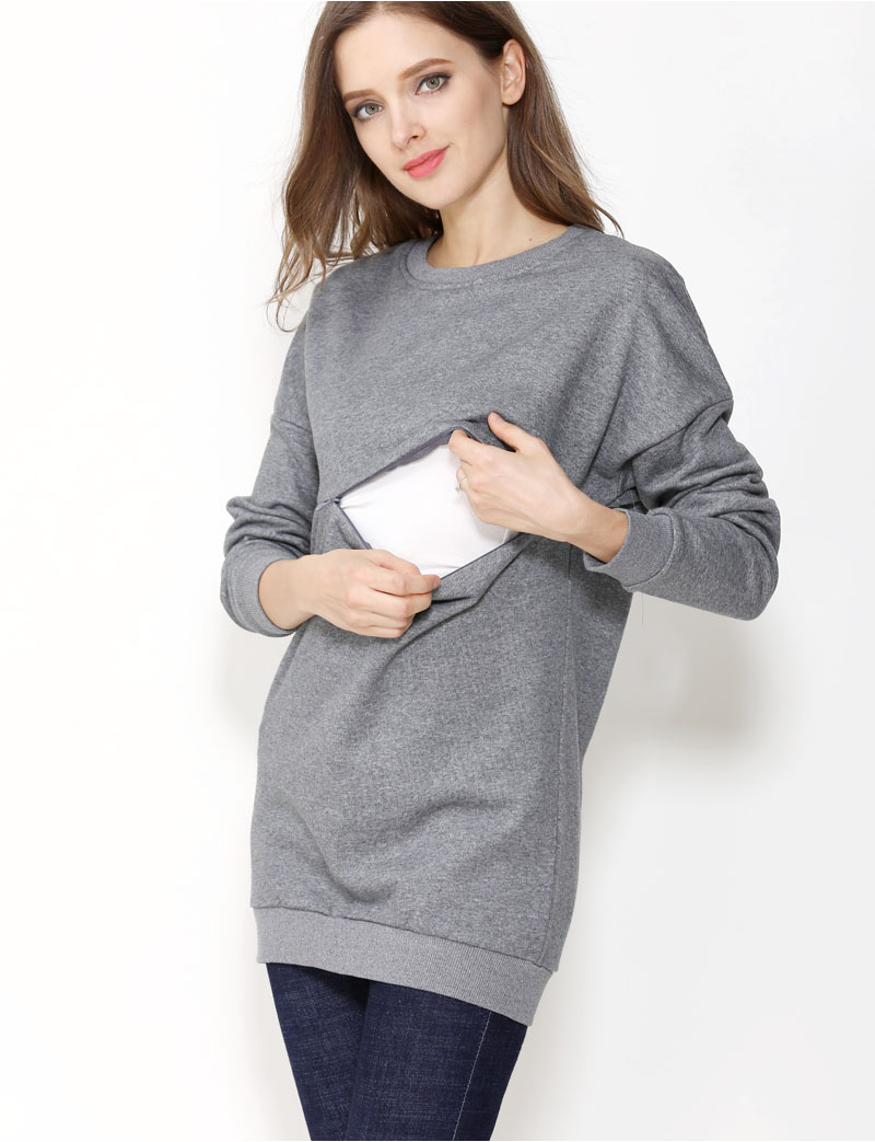 Зимний свитер для беременных,  – обзор и цена Plant Parent Hoodie