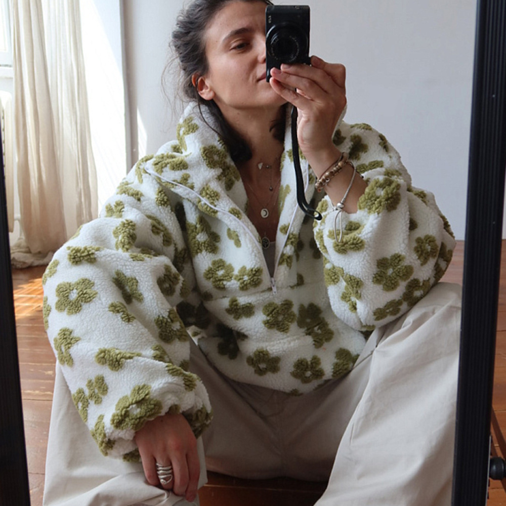 Женский свитер из флиса с цвет – обзор и цена Plant Parent Hoodie